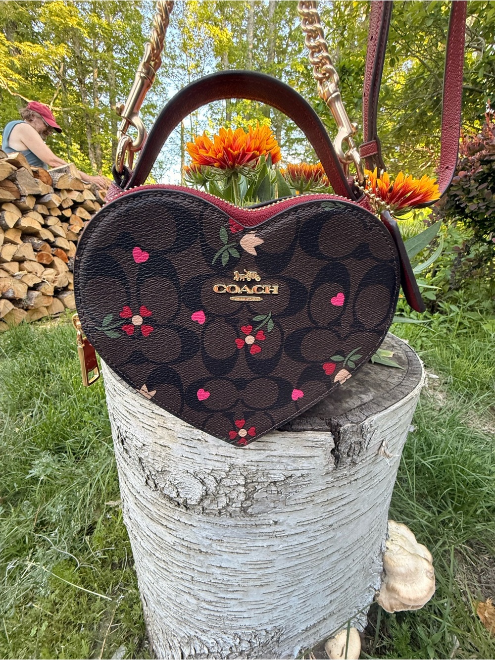 Coach Heart Crossbody Bag